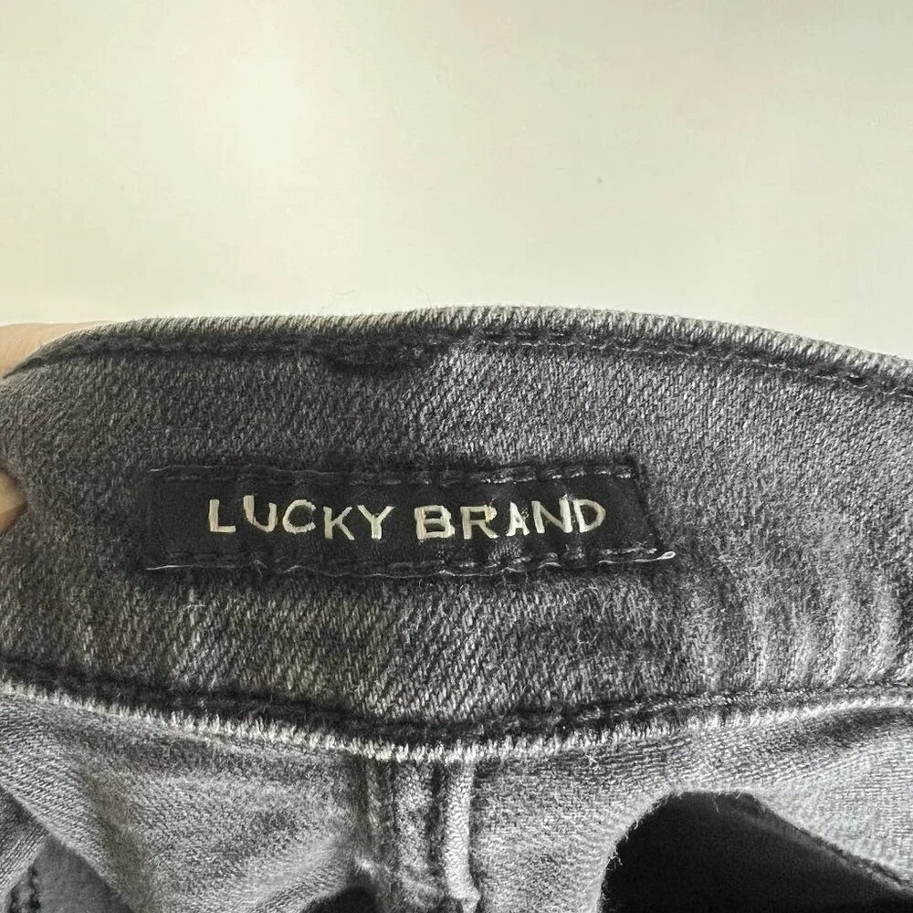 Lucky Brand Jeans Mens 34x30 412 Athletic Slim Black Stretch‎ Denim Preppy